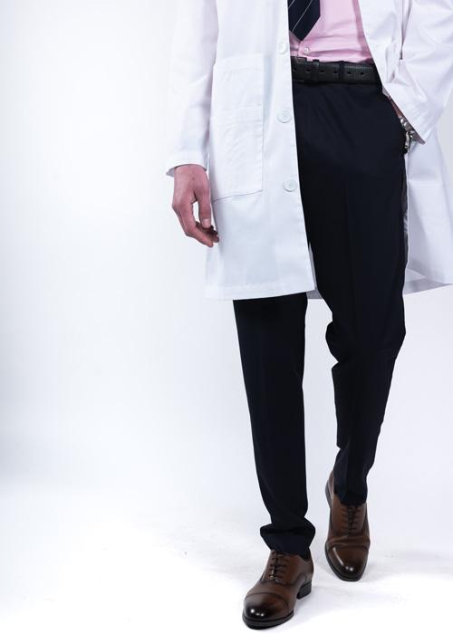 Men's Slim Fit Lab Coat